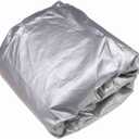 Vislone Universal Full Car Cover Outdoor Indoor Protection Sunscreen Heat Protection Scratch Sedan Suit Small Silver Grey XXL (S)