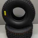 MaxAuto 15x6.00-6nhs Lawn Mower Tires 15x6x6 Lawn Tractor Tire 15x6-6 Turf Tires, 4 Ply Tubeless Tire, 565 lbs Capacity, Set of 2