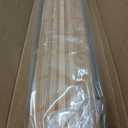 LazBlinds No Tools No Drill Cordless Bamboo Roman Shades, Light Filtering Window Treatment, Roll Up Bamboo Blinds for Window 32'' W x 64'' H, Squirrel