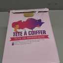 28" Mannequin Head Human Hair - 80% Real Hair Mannequin Head for Makeup Practice, Cosmetology Manikin Doll Head for Hair Styling, Hairdressing Training Head for Braiding #27 (Golden Brown #27)