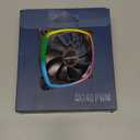 Montech AX 140 ARGB Fan  1600PWM, High-End Durability, Silent Performance, and Stunning ARGB Design (140mm, Black)