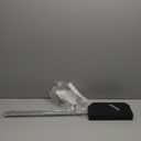 Pull Down Closet Rod, 60 lbs Load Capacity, Stainless Steel Adjustable 26-35 inches Soft-Close Wardrobe Lift Rail Organizer for Hanging Clothes, Two-way Buffering Side & Back Mounted Closet Rod