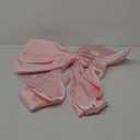 Large Pink Bow for Coquette Room Decor, 40x24 In Satin Ribbon Tie Coquette Birthday Decorations, Giant Pastel Pink Hanging Wall Decor for Ballerina Girl Just Want to Be One (Internal Stability Layer)