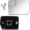 Driver Left Side Power Heated Mirror Glass for Ford F-150 2011 2012 2013 2014 - OEM Replacement for Ford F150 BL3Z-17K707-E