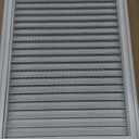14" X 20" Premium Aluminum Attic Vent with Screen, Paintable Shed Vent for Effective Heat Reduction & Condensation Prevention, Ideal for Wall, Attic, Shed [Vent Opening: 12" x 18"] (White)