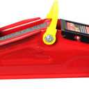 Big RED TAM82012 Torin Hydraulic Trolley Service/Floor Jack with Blow Mold Carrying Storage Case, 2 Ton (4,000 lb) Capacity, Red