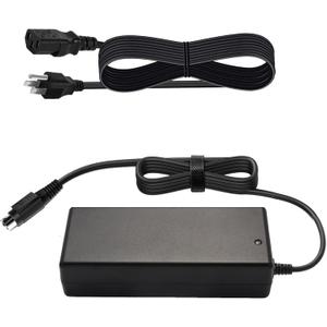 4-Pin DIN 24V AC/DC Adapter Replacement for MW Mean Well GS160A24-R7B GST160A24 GS160A24-R7BGU GST160A24-R7B GSM160B24 GSM160B24-R7B DC24V 6.66A 6.67A 160W 24VDC 24.0V Power Supply Charger