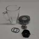 6 Cup Blender Glass Jar with Blade, Blender Replacement Parts for Aspas Para Licuadora Oster Osterizer (NOT fit Pro, Master or Versa models)