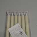 Homemory 6 Pcs Flameless Taper Candles with Remote Timer and Dimmer, LED Candle Sticks with Flickering Light, Ivory Battery Operated Window Candles, 9.6 Inches for Wedding Home Indoor Decoration