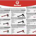 Red Devil 3989 9" Extreme Duty Caulk Gun - Hand Caulking Gun - Thrust Ratio 26:1,Black