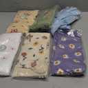 6 Pairs Compression Socks for Women & Men 15-20mmHg Graduated Support Knee High Socks for Nurses, Travel, Athletic (Large-X-Large, 03 Assort - Colored Flower)