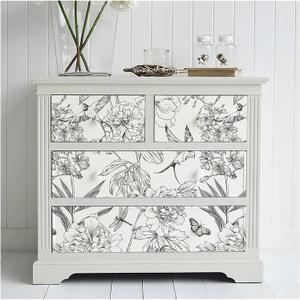 Living Room Wallpaper Floral Modern Wallpaper Waterproof Wear Resistant Wall Sticker Peel and Stick Self Adhesive Removable Home Decoration Paper(Color 1,44x150CM)