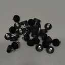 30 Packs M8 Screw on Furniture Glide Leveling Foot Adjustable Diameter Home Black Metal Table Desk Glide Leg Leveler Leveling Foot Adjuster