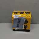 VODA Wood Stove Fan Heat Powered Fireplace Fans Non Electric, Heat Activated Thermal Fan for Wood Burning Stove/Log Burner, Stove Accessories Thermometer