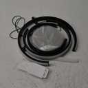 Black Modern LED Chandeliers, Dimmable Globe Pendant Lights Fixture, 13" Metal Adjustable Hanging Lamps are Suitable for Kitchen Island, Dining Room Bedroom Foyer Hallway Stairway