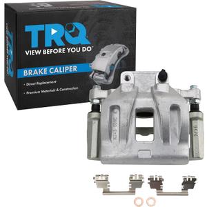 TRQ Front Right Brake Caliper w/Bracket Passenger Side Compatible with 2012-2021 Chrysler 300 2017-2021 Dodge Challenger Charger