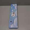 JIKIOU Upgrade Leather Cloud Keyboard Wrist Rest, Cloud Wrist Rest with Non-Slip PU Base, Comfortable Memory Foam Wrist Rest for Computer Laptop Mac Gaming Office and Pain Relief Christmas Wish Gift (03 matte Black)