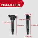 Set of 6 Ignition Coil Packs Fit for 4.0L V6,with Toyota Tacoma 4Runner Tundra FJ Cruiser/with Scion xB/with Lexus IS GS RC F 2005-2015 Replaces# UF495 C1426