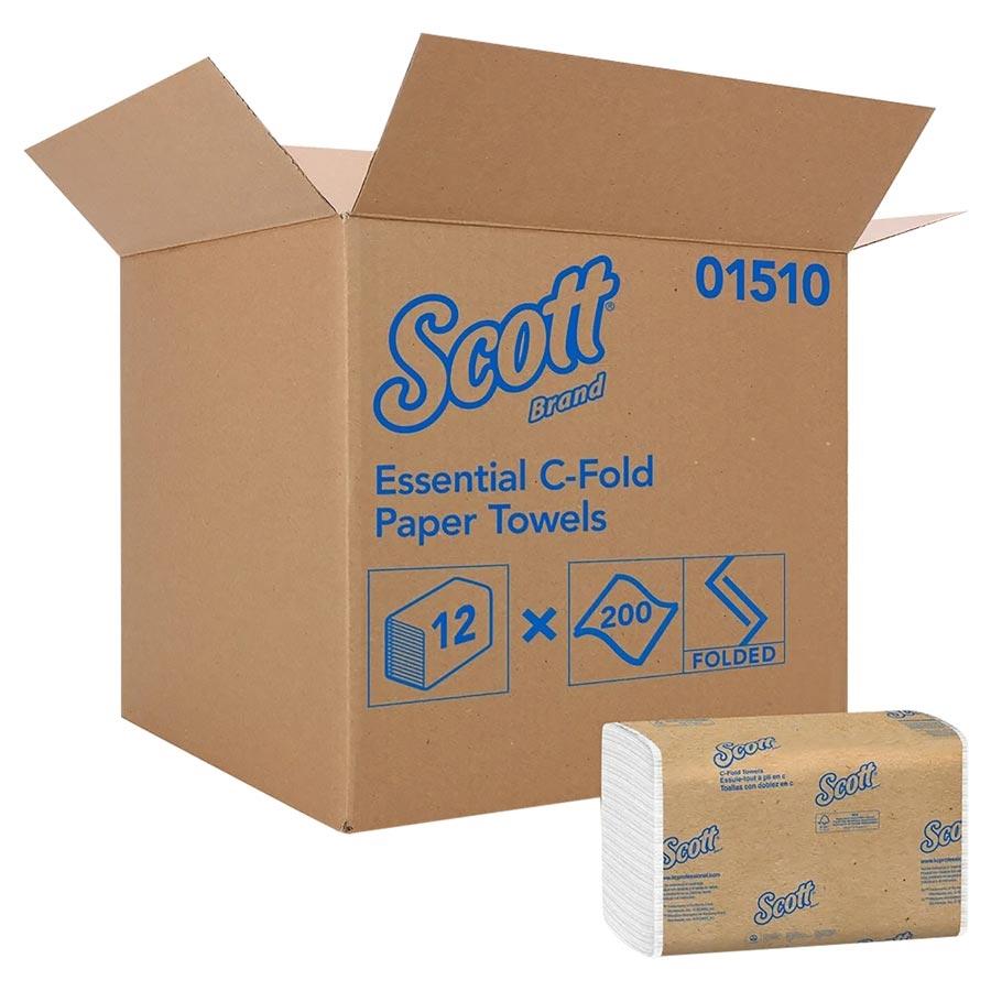 Kimberly Clark - SCOTT Essential C Fold Paper Towels