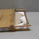 danpinera Round Side Table with Fabric Storage Basket, Metal Side Small Bedside Table Nightstand with Removable Tray Top for Living Room, Bedroom, Nursery, Bathroom, Gold