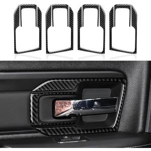 4 Doors Handle Cover Decals for 2013 2014 2015 2016 2017 2018 Dodge Ram 1500 2500 3500 Accessories Carbon Fiber Interior Stickers 4 Doors Handle Cover Decals for 2013 2014 2015 2016 2017 2018 Dodge Ram 1500 2500 3500 Accessories Carbon Fiber Interior Stickers