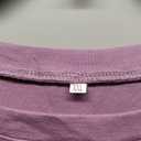 Tankaneo Womens Summer Cap Sleeve Tank Top Crew Neck Solid Casual Loose Fit Basic Tee Shirt (XX-Large, Purple)