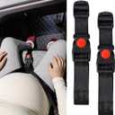 Soft Bump Cushion for Seat, Belly Comfort Support Adjuster, Adjustable Seat Belt Cover, Car Seat Gap Filler for Enhanced Comfort, Universal Fit for Pregnancy, Travel, and Daily Commute