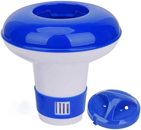 Floating Mini Spa Chemical Dispenser, Chlorine/Bromine Tablet Floater for 1 Inch Tablets, Idea for Spa, Hot Tub &,Fountain, Inflatable & Above-Ground Pools, Size: Small