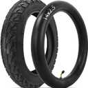 14x2.50 Tire and Tube Set,14x2.5(64-254), Heavy Duty Tire and Tube Fits 2.50-10 60/100-10 Dirt Bike,Road/Mountain Bicycle,Kids Bike