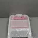 TPN Toddler Step Stool for Bathroom Sink and Potty Training Durable Anti-Slip, Anti-Tip A-Frame, 10-Second Assembly, 2-Step Potty Stool with Wide Steps (Pink)