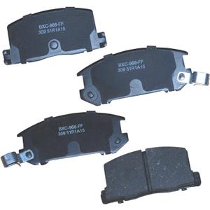 Bendix Premium SBC309 Ceramic Rear Brake Pads for Toyota MR2 1989-1985, MR2 1995-1991, MR2 Spyder 2005-2000