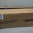 Outdoor Electric Infrared Patio Heater, 1500W, Wall-Mounted & Freestanding