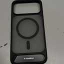 TORRAS Strong Magnetic & Seamless Stand for iPhone 17 Pro Max Case, Fit for MagSafe, Military Grade Drop Protection, Sturdy Adjustable Kickstand Slim for iPhone 17 Pro Max Case Translucent Matte Black