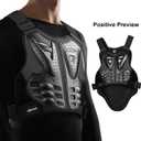 Webetop ATV Chest Protector Adult Motorcycle Vests for Men Dirt Bike Mountain Bike Off-Road Racing Adult M for height 4.92'-5.42'