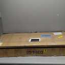 Signature Design by Ashley Skempton Farmhouse Storage Bench, Distressed Finish, Seat With Hidden Storage, Wood, 48" W x 15" D x 18.5" H, White & Light Brown