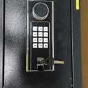 1.4 Cuft Small Fire Safe Box for Home, Security Safe Box Fireproof Waterproof with Digital Keypad and Key Lock, Anti-Theft Home Safes Water Fireproof for Documents Money Valuables