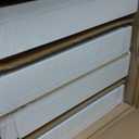 4 Pack Expandable Pull Out Cabinet Organizer 21"Deep With Raising Pad for Framed Cabinets,Upgrade 3 Slide Rails Slide Out Drawers,No Drill Roll Out Shelves,Adjustable Width 12.1"-20.4" White