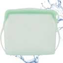 Silicone Food Storage Bags - Silicone Freezer Bags Food Pouches - Leakproof Preservation Bag, Stand up Reusable Snack Bags for Snacks, Lunch, Vegetables, Sandwich