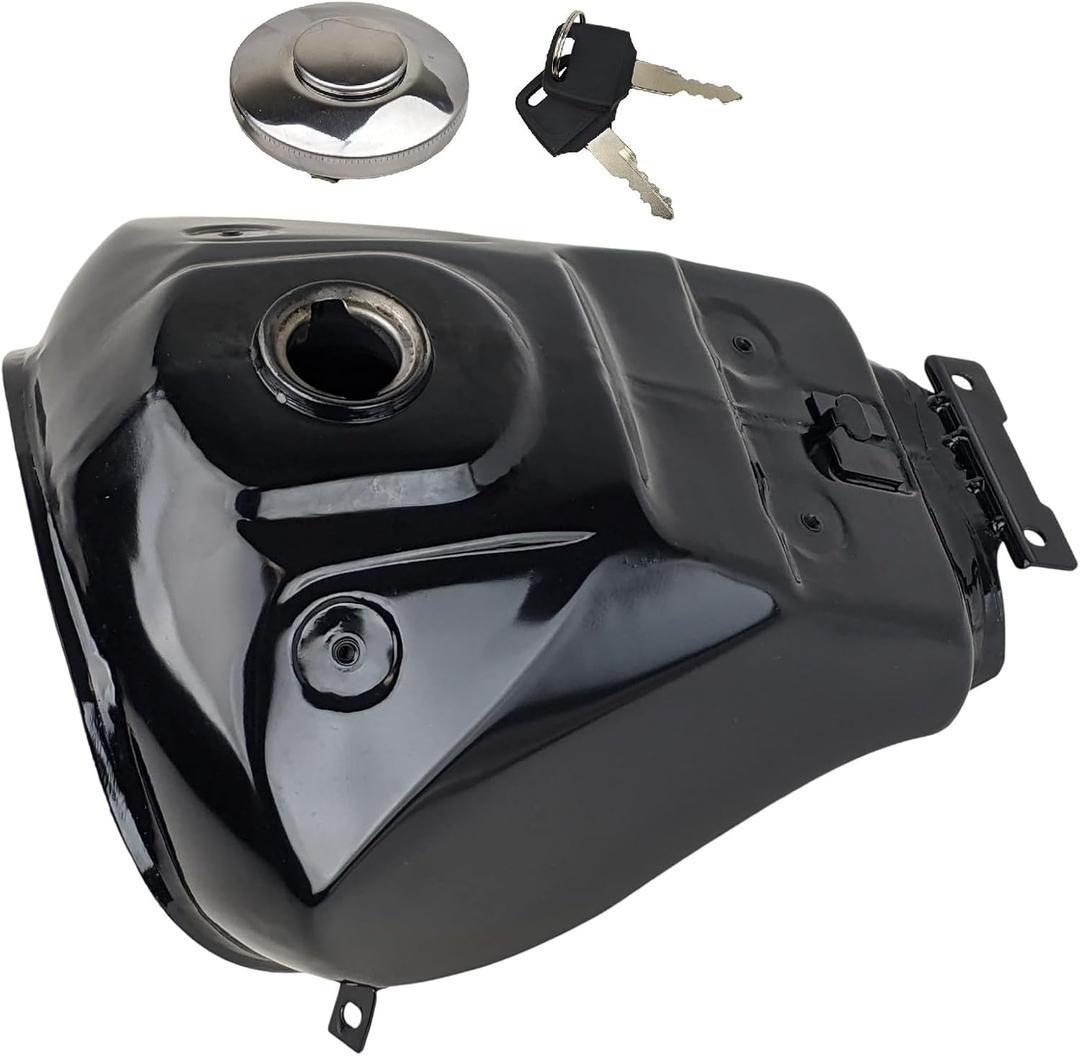 RedCap OEM Apollo Metal Steel Fuel Gas Tank & Gas Cap for APOLLO RFN Thunder T20 Z20 125cc 140cc Dirt Pit Bike Motorcycle
