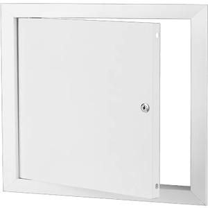 Lockable Steel Access Panel Door Reinforced Metal Access Panel - Drywall Ceiling/Attic Door - Solves Fragile Panels (20-20in Lock)