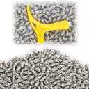 1/8 Inch Track Spikes,Stainless Steel Pyramid Shoe Spikes with Spike Wrench for Track and Cross Country,Replacement Spike Compatible with Sprint Sports Short Shoes