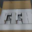 Amico 24 Pack 6 Inch 5CCT Ultra-Thin LED Recessed Ceiling Light with Junction Box, 2700K/3000K/3500K/4000K/5000K Selectable, 1050 Lumens, Dimmable Canless Wafer Downlight, 12W Eqv 110W-ETL&FCC (White)