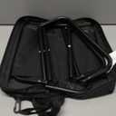 Compact Foldable Stool with Shoulder Strap, Heavy Duty 350lbs Support, Lightweight Portable Seat Gift for Camping, Outdoors, Concerts, Commute