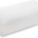 Memory Foam Bed Pillows, Pillow for Side and Back Sleeper, Pillow for Neck Pain Relief, Washable Removable Cover, Soft, White (Queen)