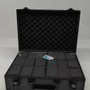 Top Loader Case, Trading Card Storage Box with Key Lock for Sports Cards, Trading Cards, Hard Case Holds 600+ Top Loaders or 130+ 35pt One Touch (Large)