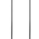 EXCMARK 2 Pack Shepherd Hook Adjustable Height 31/24/16 1/2 inch Thick Use at Weddings, Hanging Solar Lights, Lanterns, Bird Feeders, Metal Hanger Hook (Black, 31 inch). U.S. Patent.
