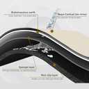 Diatomaceous earth bath mat Rubber Non Slip Super Absorbent Bath Mat Quick Dry Bathroom Rugs Thin Bathroom Floor Mats Fit Under Door- Shower Rug for in Front of Bathtub Shower,Beige, 15.7"*23.6"