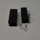 Trailer Hitch Extension for 2" Receiver Tube Extender, Tube Extension Receiver with 5/8 inch Hitch Pin and Clips, 3500 LBS GTW