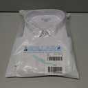 &COLLAR Slim Fit/Athletic Fit Long Sleeve Performance Men's Dress Shirt (White, XXL)