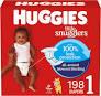 Huggies Size 1 Diapers, Little Snugglers Baby Diapers, Size 1 (814 lbs), 96 Count,
